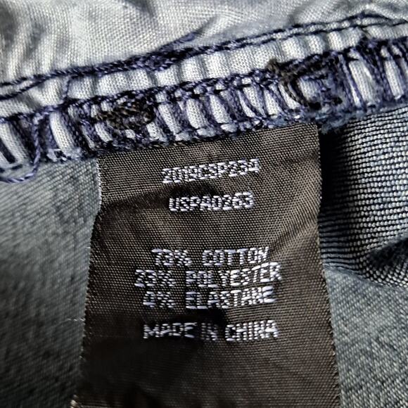 NWT Universal Standard Flare Sava High Rise 34" Jeans Dark Indigo Womens Size 40 - Picture 13 of 16